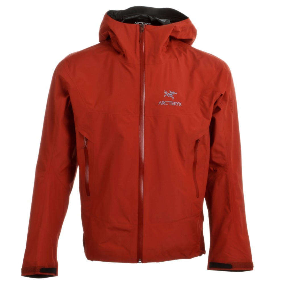Arc'teryx Beta SL Rain Mens Jacket, Cinnabar, medium