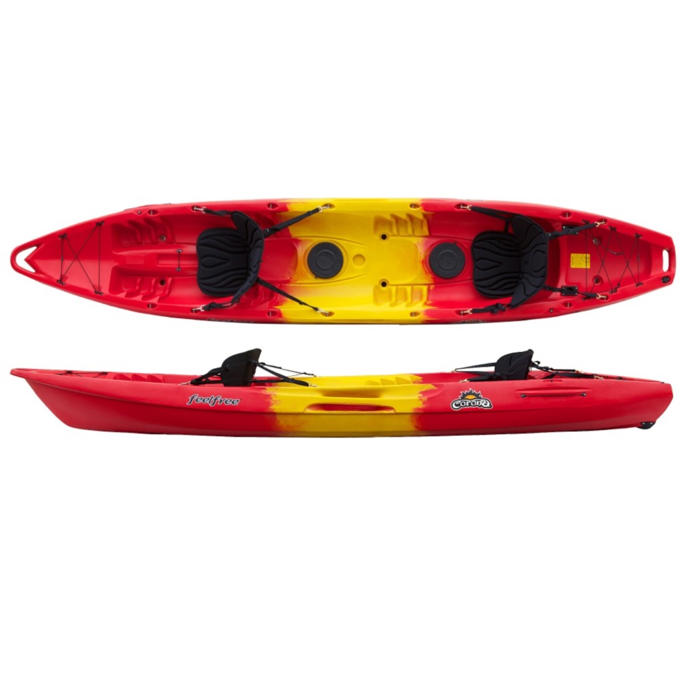 Feel Free Corona Tandem Kayak 2013, Red-Yellow-Red, swatch