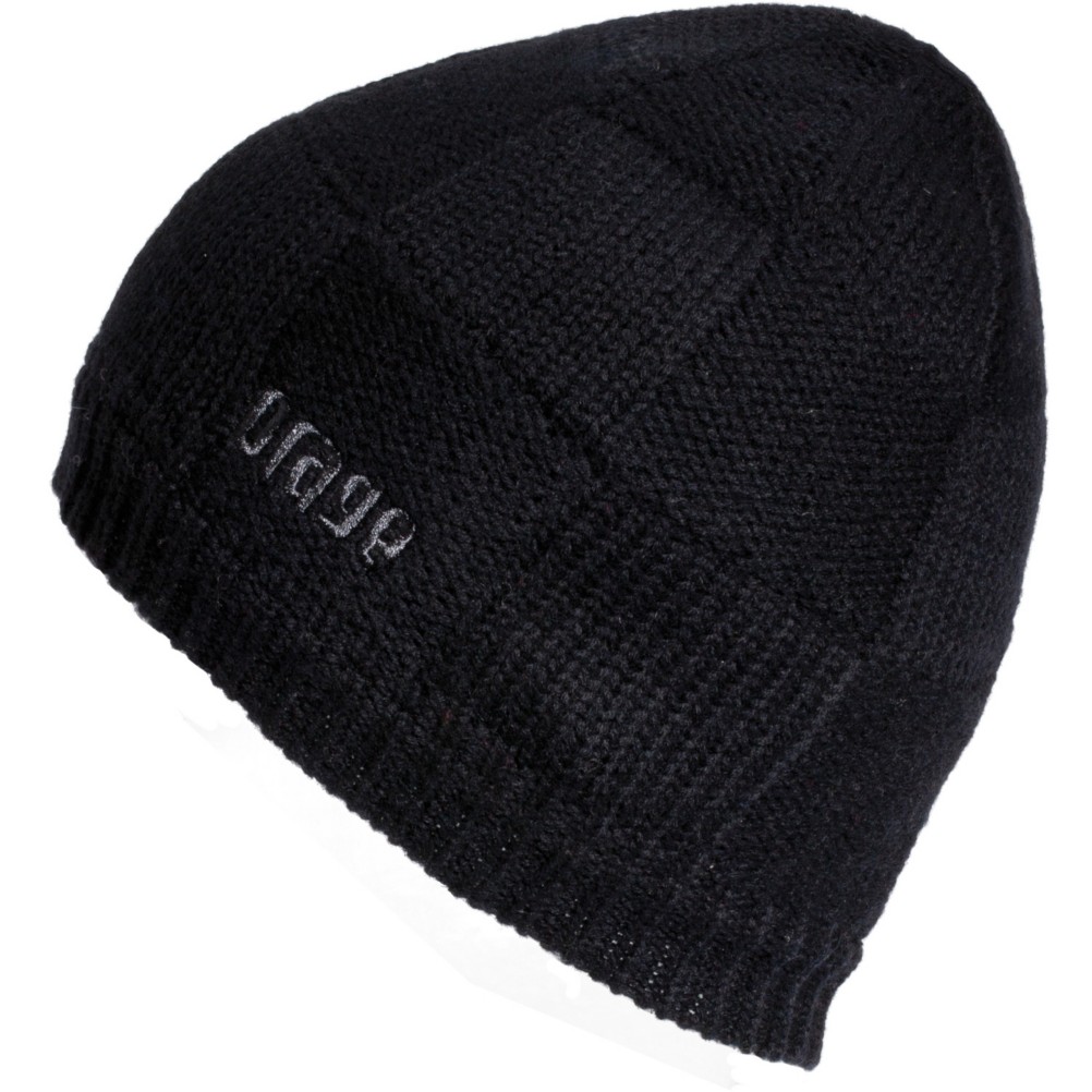 Orage Selwyn Beanie Hat, Black, medium
