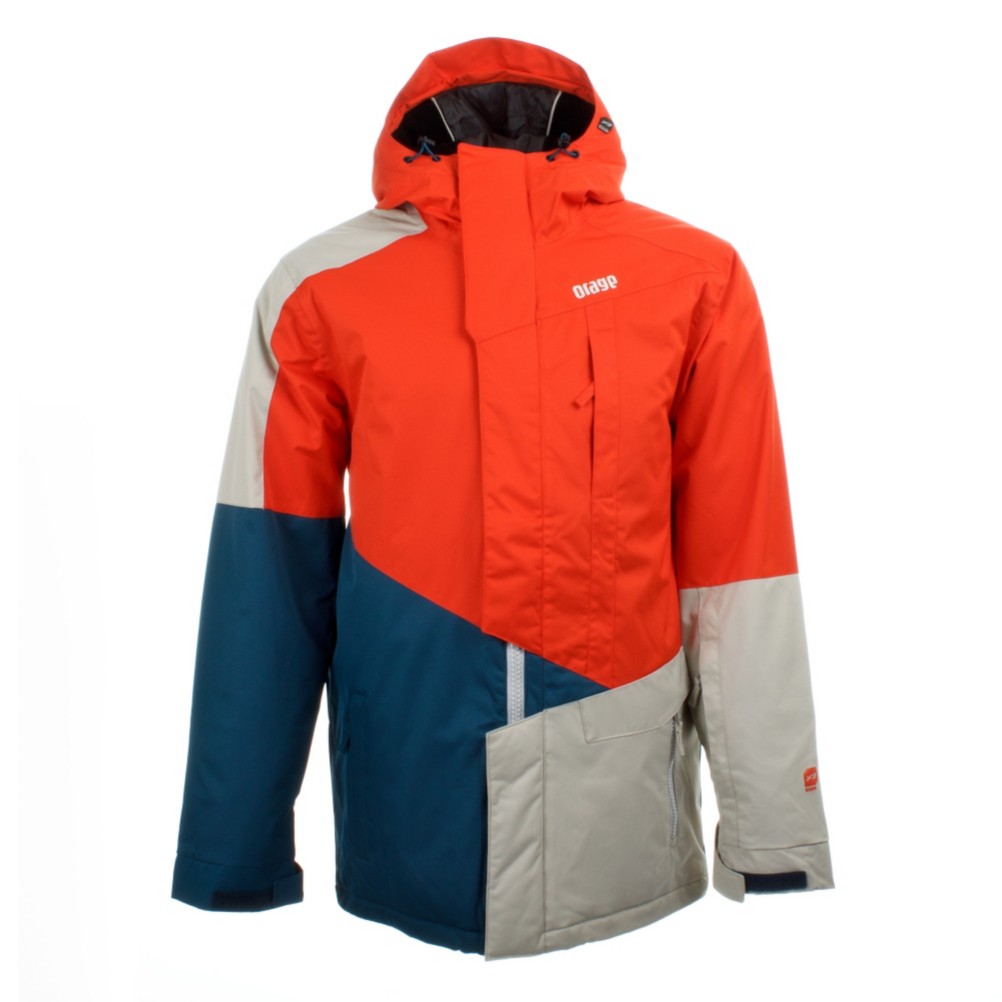 Orage Xavier Pro Mens Insulated Ski Jacket, Spice, swatch