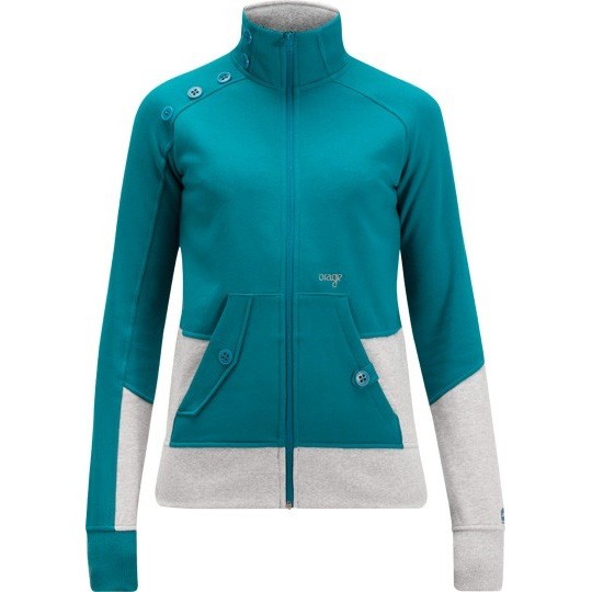 Orage Keele Fleece Womens Jacket, Lagoon, medium