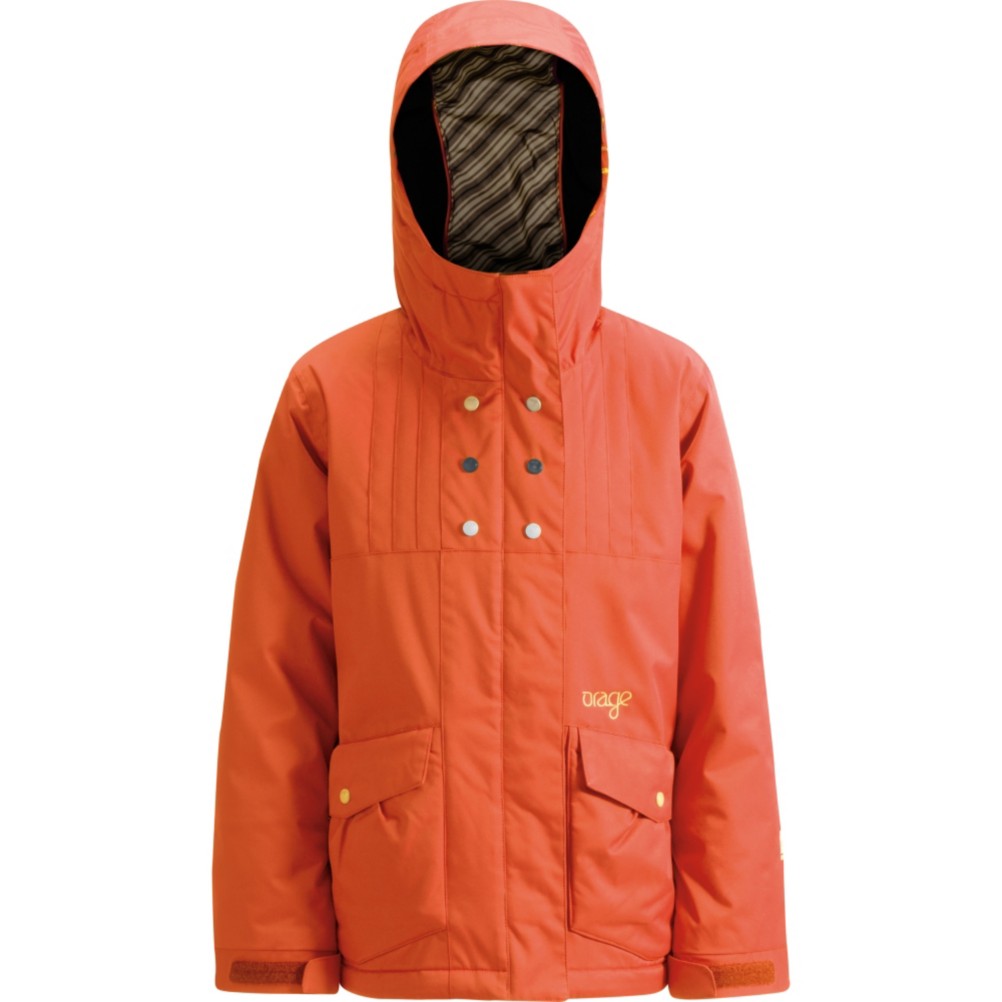 Orage Tina Girls Ski Jacket, Hibicus, swatch