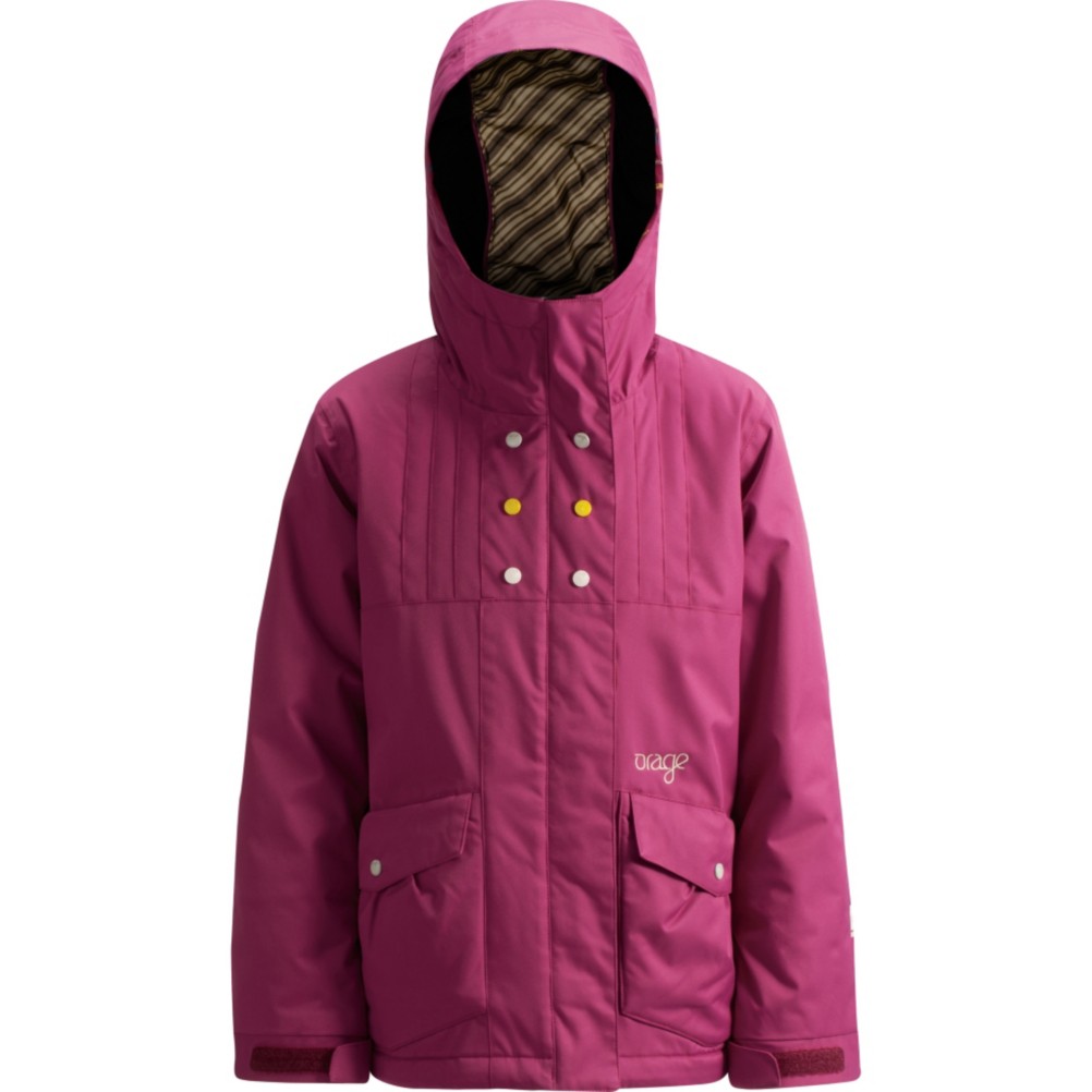 Orage Tina Girls Ski Jacket, Berry, medium