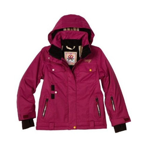 Orage Kaya Pro Girls Ski Jacket, Berry, swatch