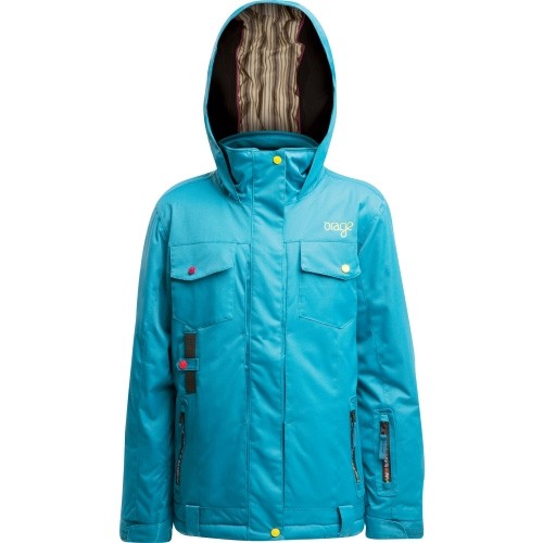 Orage Kaya Pro Girls Ski Jacket, Lagoon, swatch