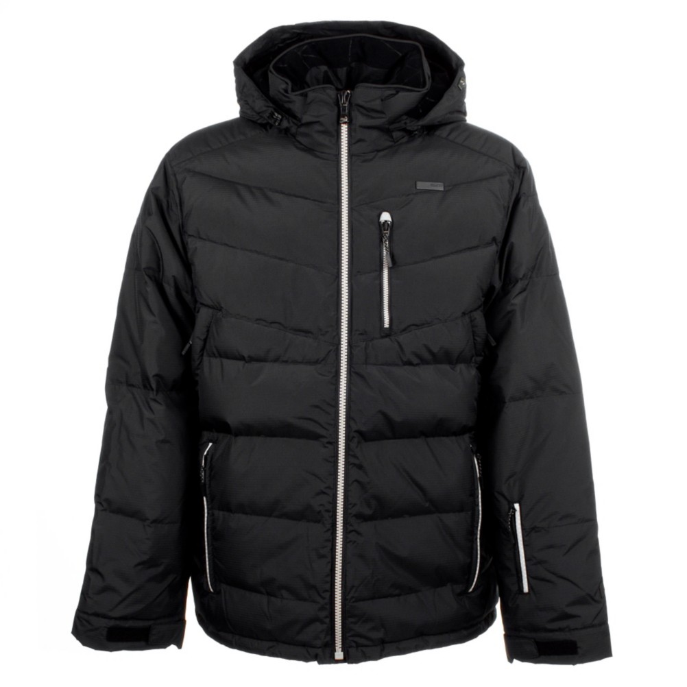 Orage Carbondale Mens Insulated Ski Jacket, Black, swatch
