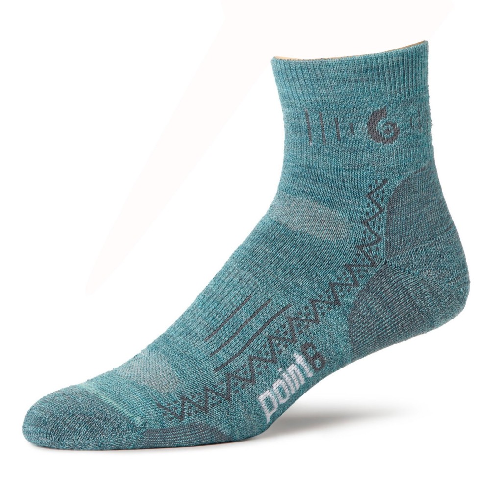 Point6 Tech Medium Mini Crew Socks, , medium