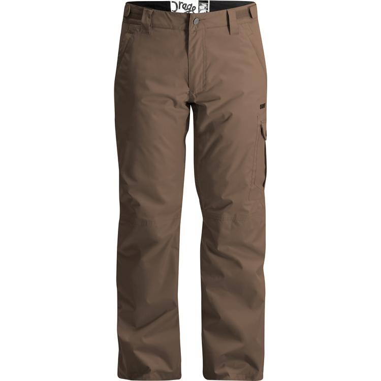 Orage Benji Shell Mens Ski Pants, Military, swatch