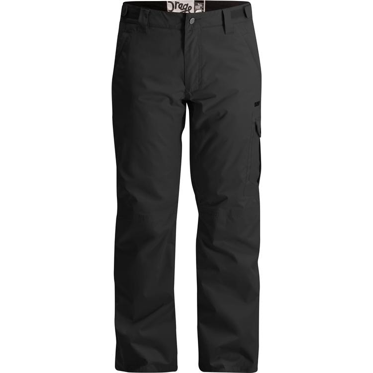 Orage Benji Shell Mens Ski Pants, Black, medium