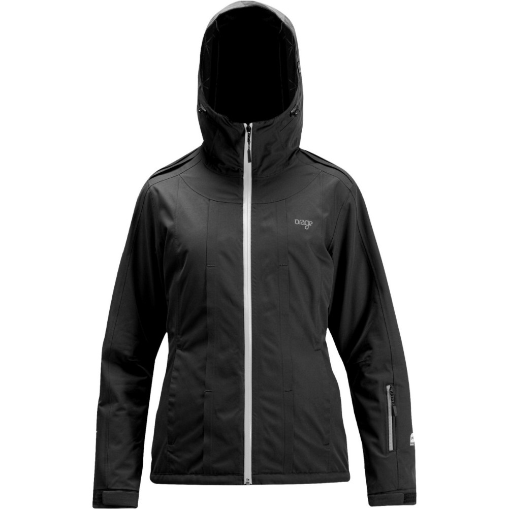 Orage Galena Womens Insulated Ski Jacket, Black, swatch
