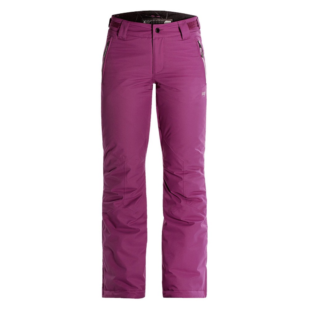 Orage Gimli Womens Ski Pants, Berry, swatch