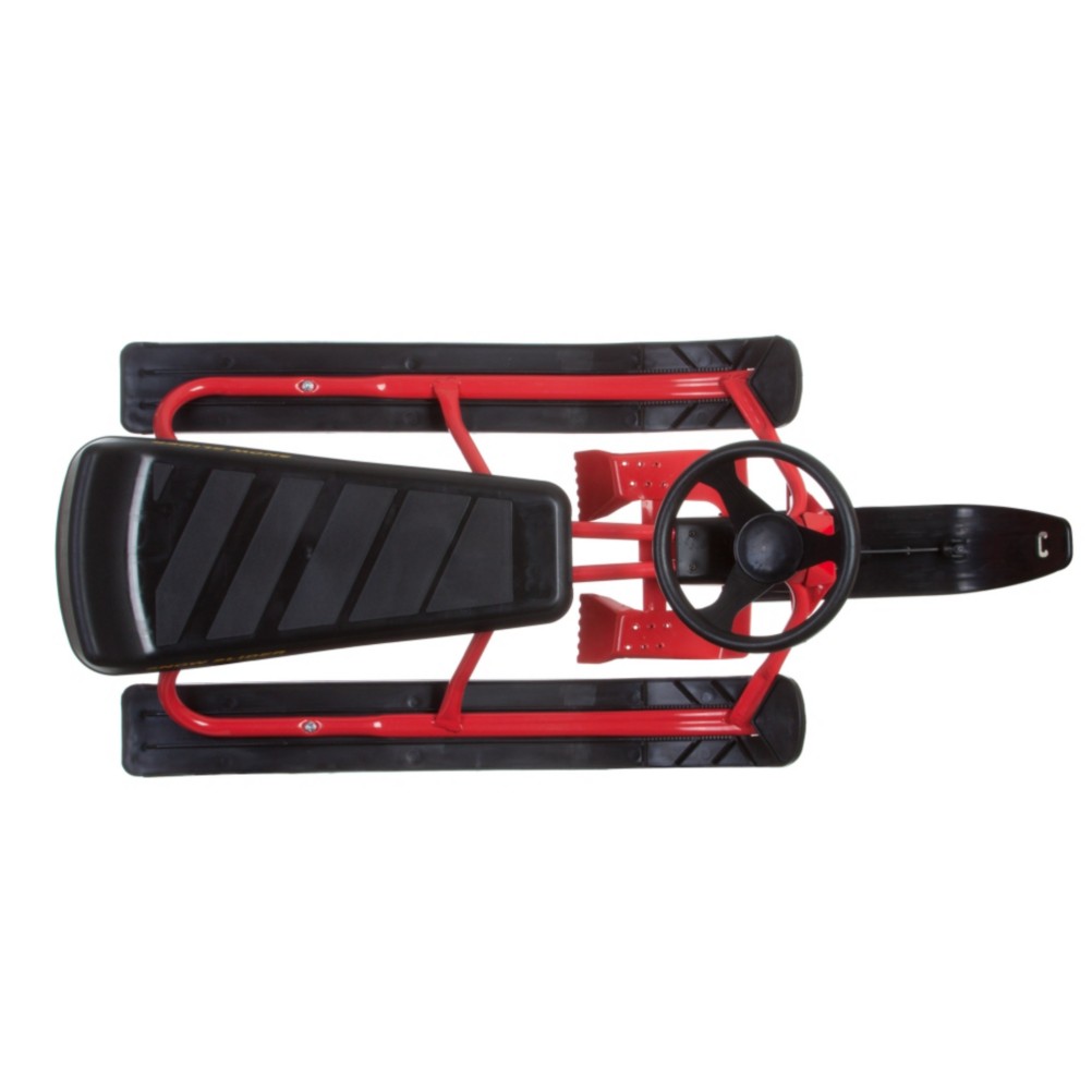 Baud Snowslider Sled, Red, swatch