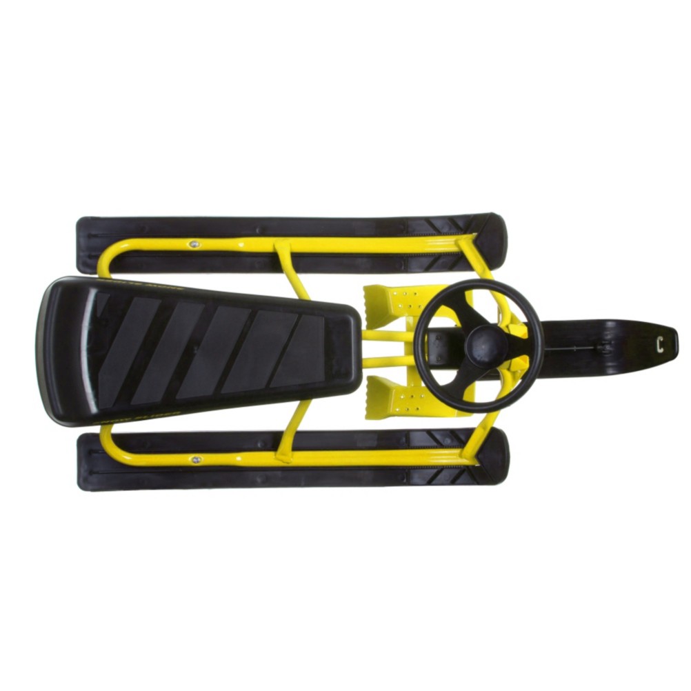 Baud Snowslider Sled, Yellow, swatch