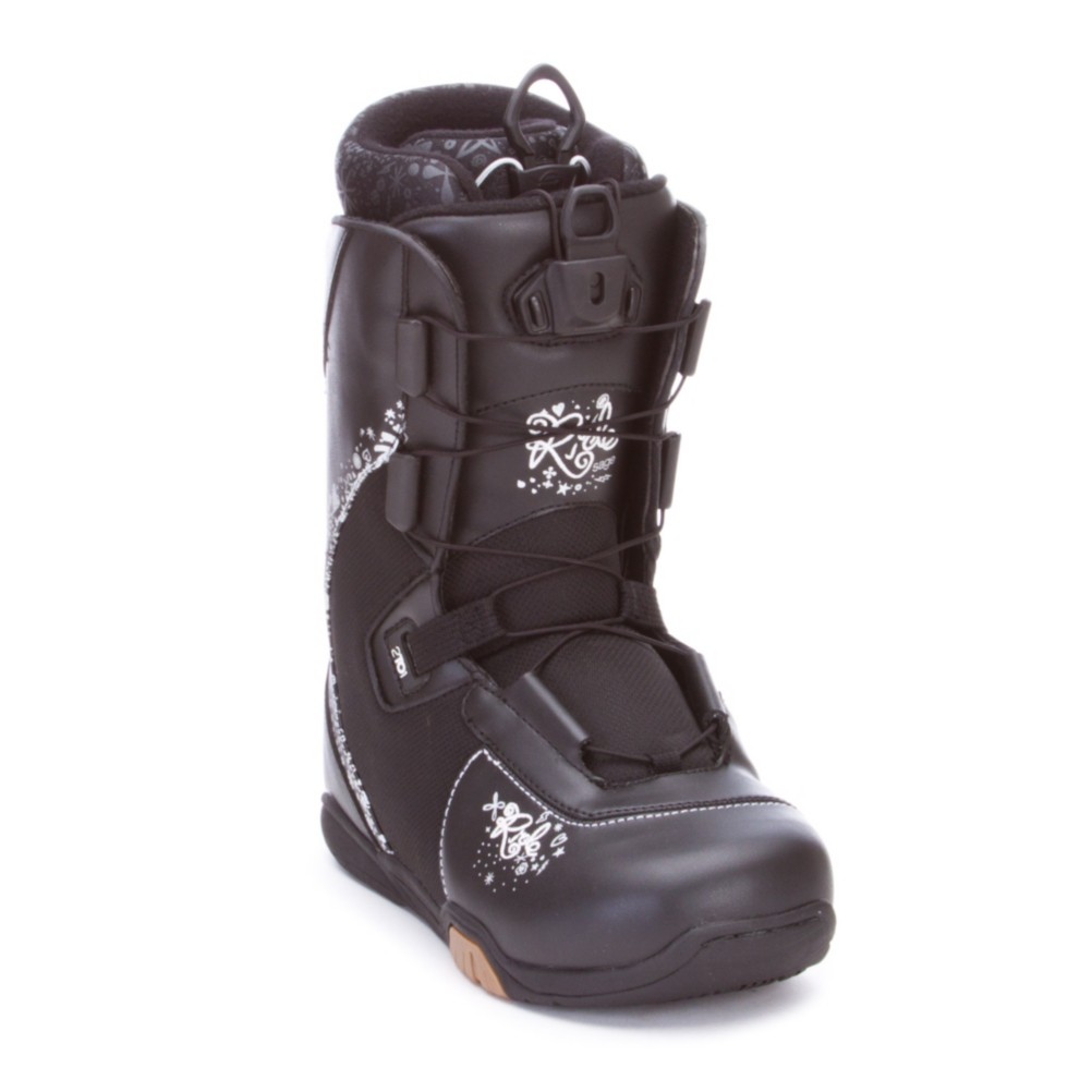 Ride Sage Womens Snowboard Boots, Black, swatch