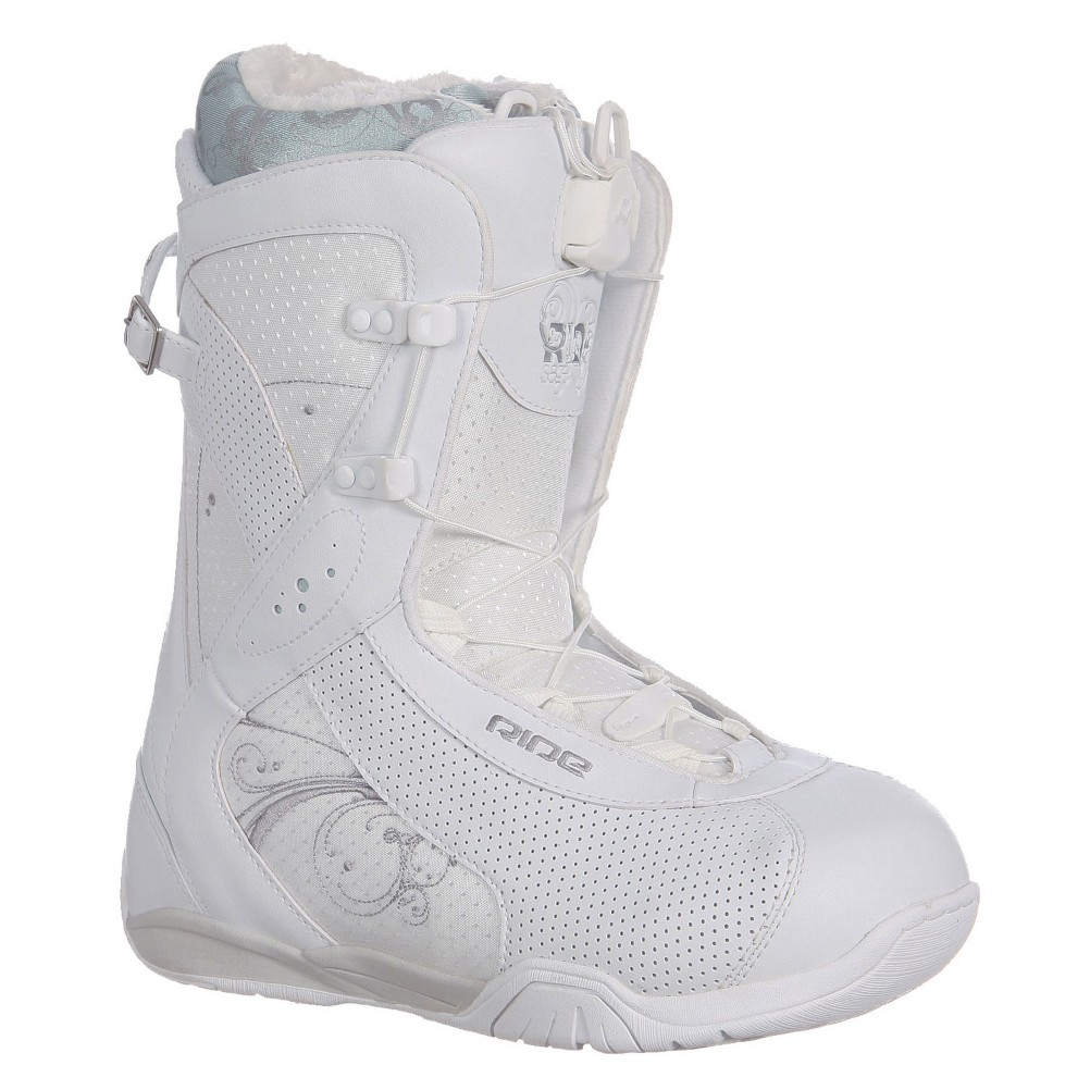 Ride Sage Womens Snowboard Boots, White, swatch