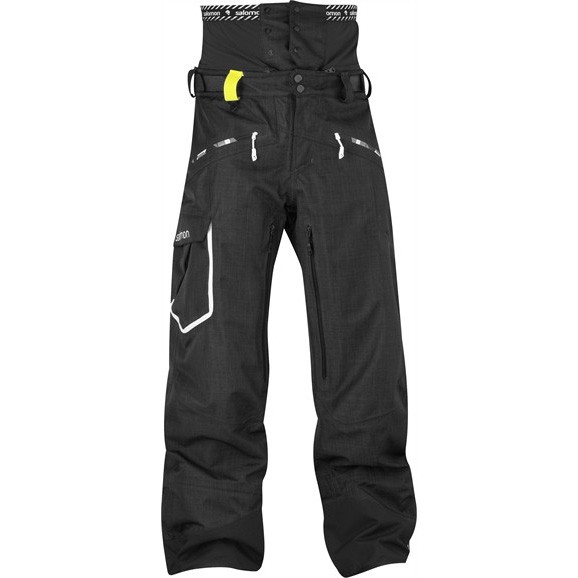 Salomon Sideways II Mens Ski Pants, Black, medium