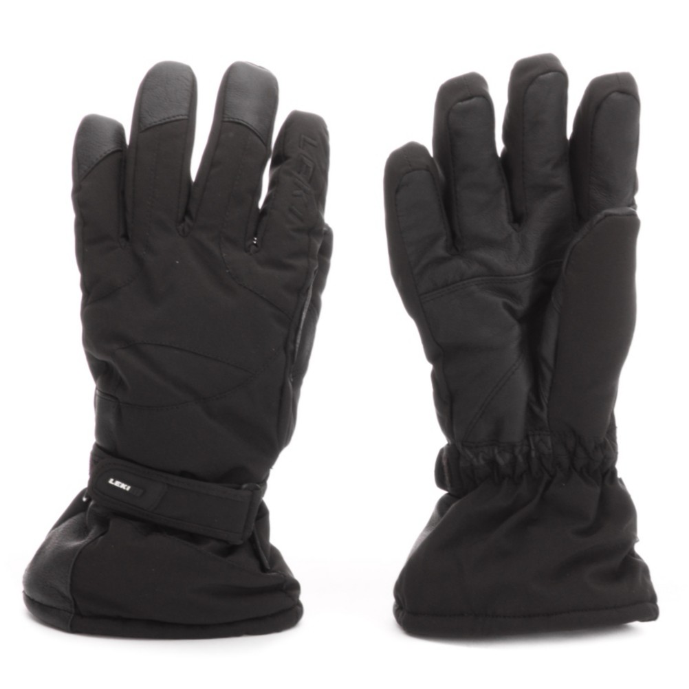 Leki Granit S Gloves, Black, swatch