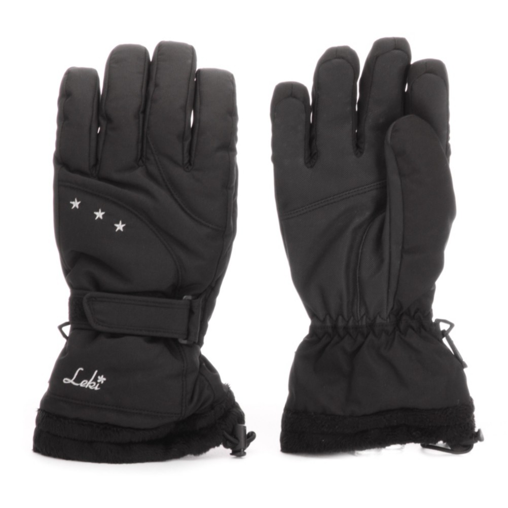 Leki Sense GX Womens Gloves, Black, medium