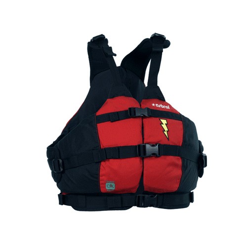 Astral Otter Kids Kayak Life Jacket 2013, Red, medium