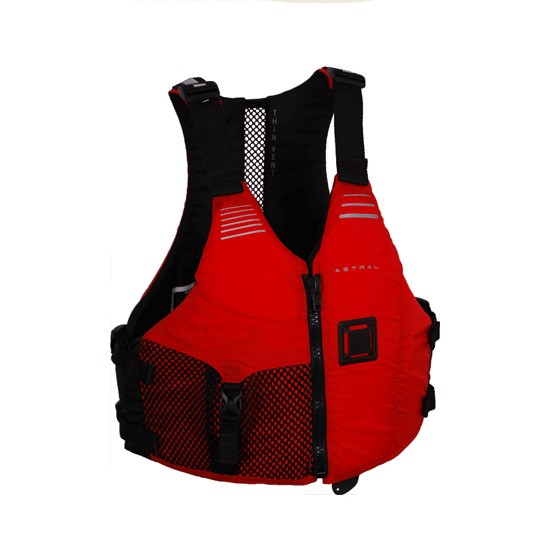 Astral Ronny Adult Kayak Life Jacket 2013, Red, swatch
