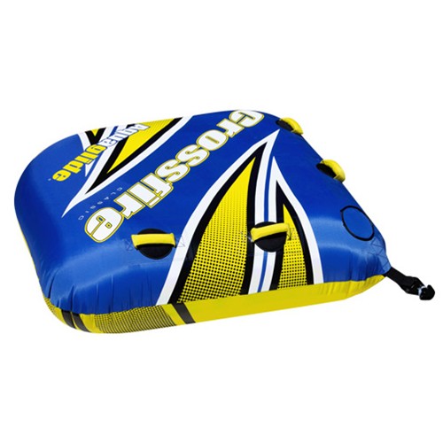 Aquaglide Crossfire 2 Package Towable Tube, Blue, medium