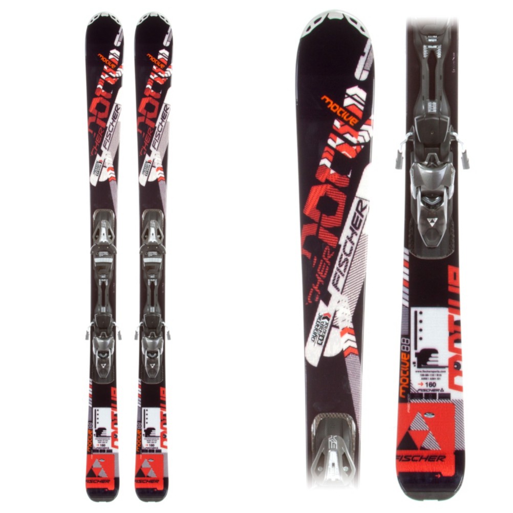 Fischer Motive 88 Skis with RSX 12 Powerrail Bindings, , medium