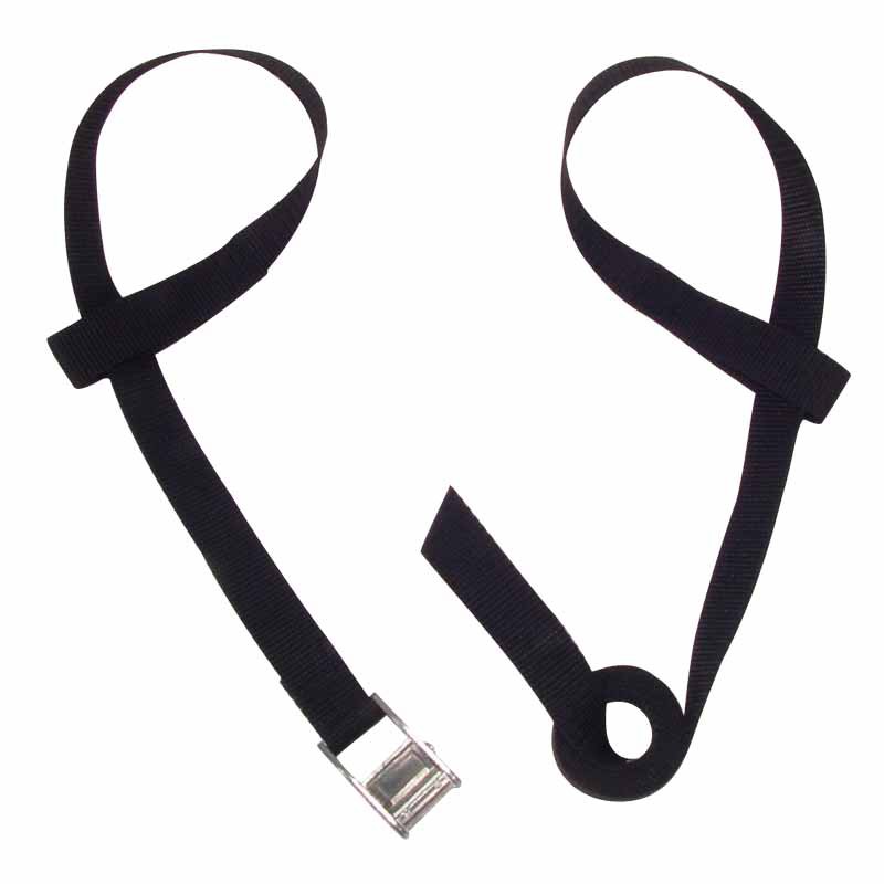 Seals Kayak Ceiling Boat Hanger Strap Set, Black, medium