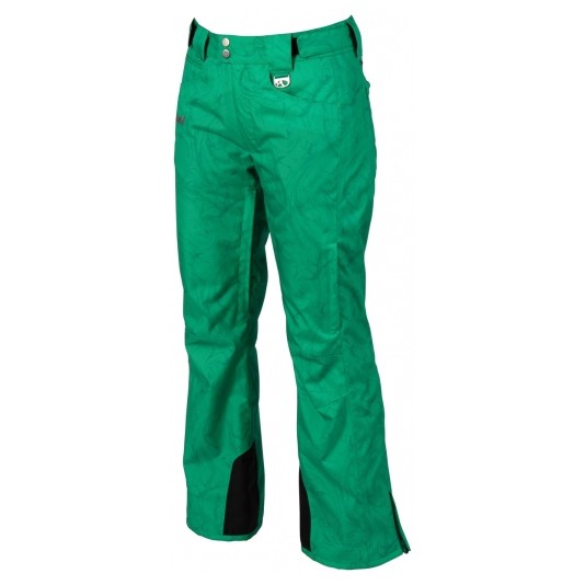 Marker Inspiration Womens Ski Pants, Clover, swatch