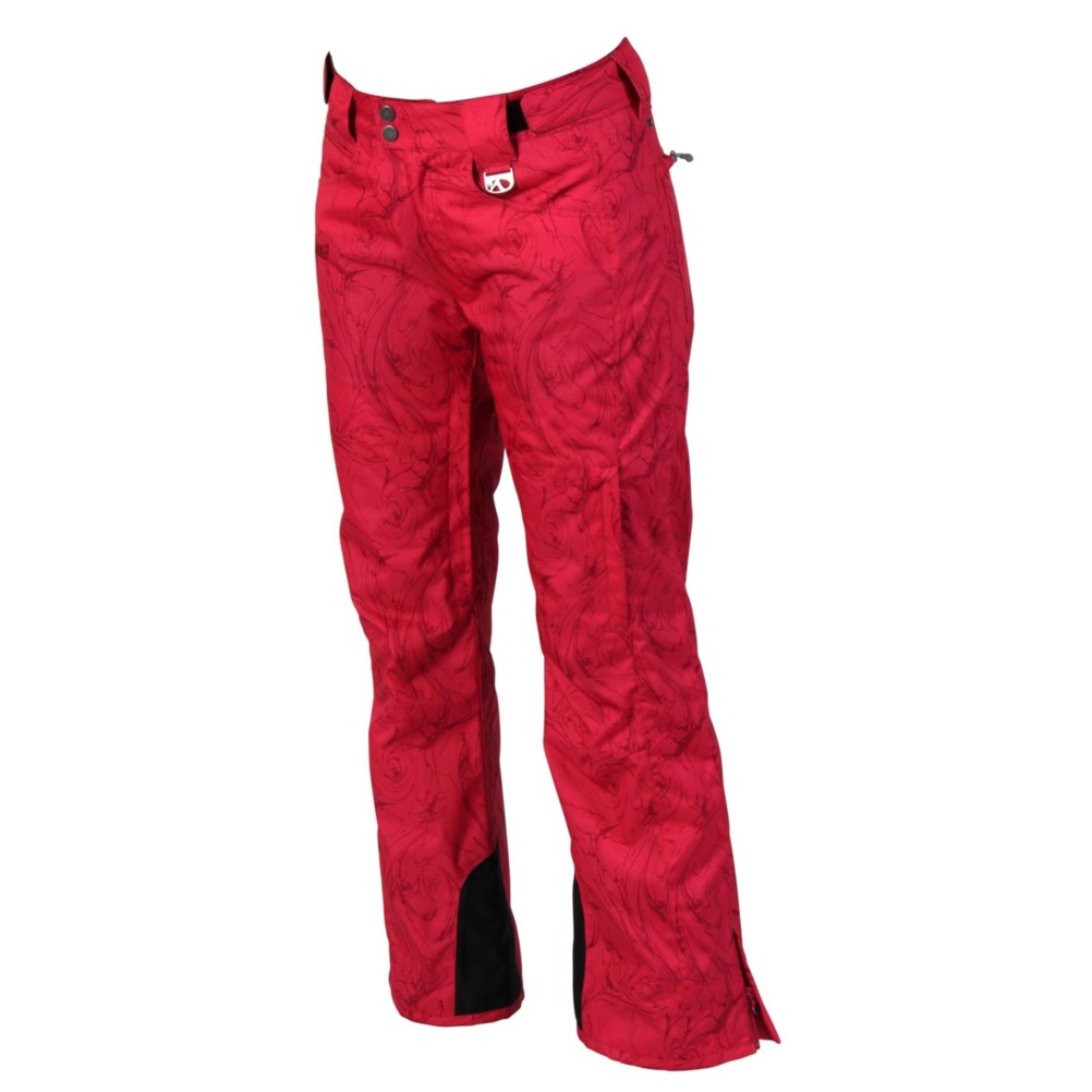 Marker Inspiration Womens Ski Pants, Pink, swatch