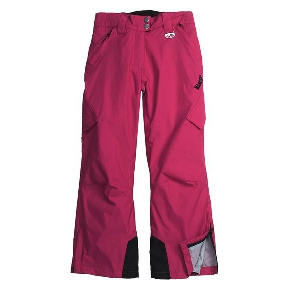 Marker Pop Jean Girls Ski Pants, Cerise, swatch
