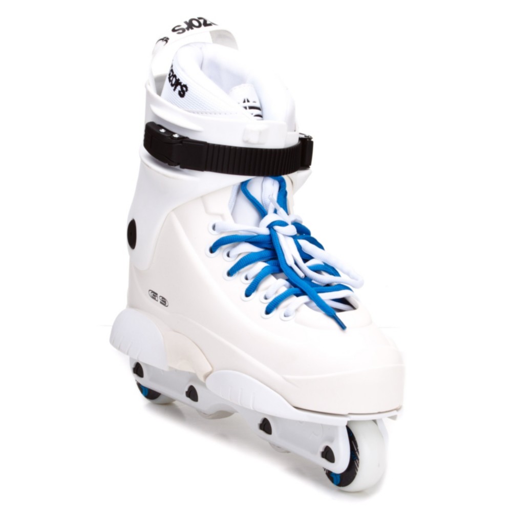 Razors Genesys 9 LE White Aggressive Skates