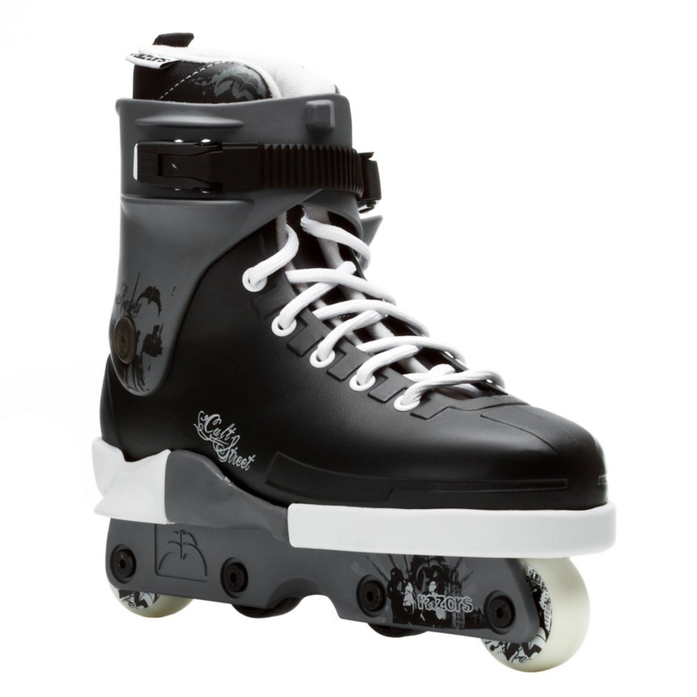 Razors Cult Street White Aggressive Skates 2013, , medium