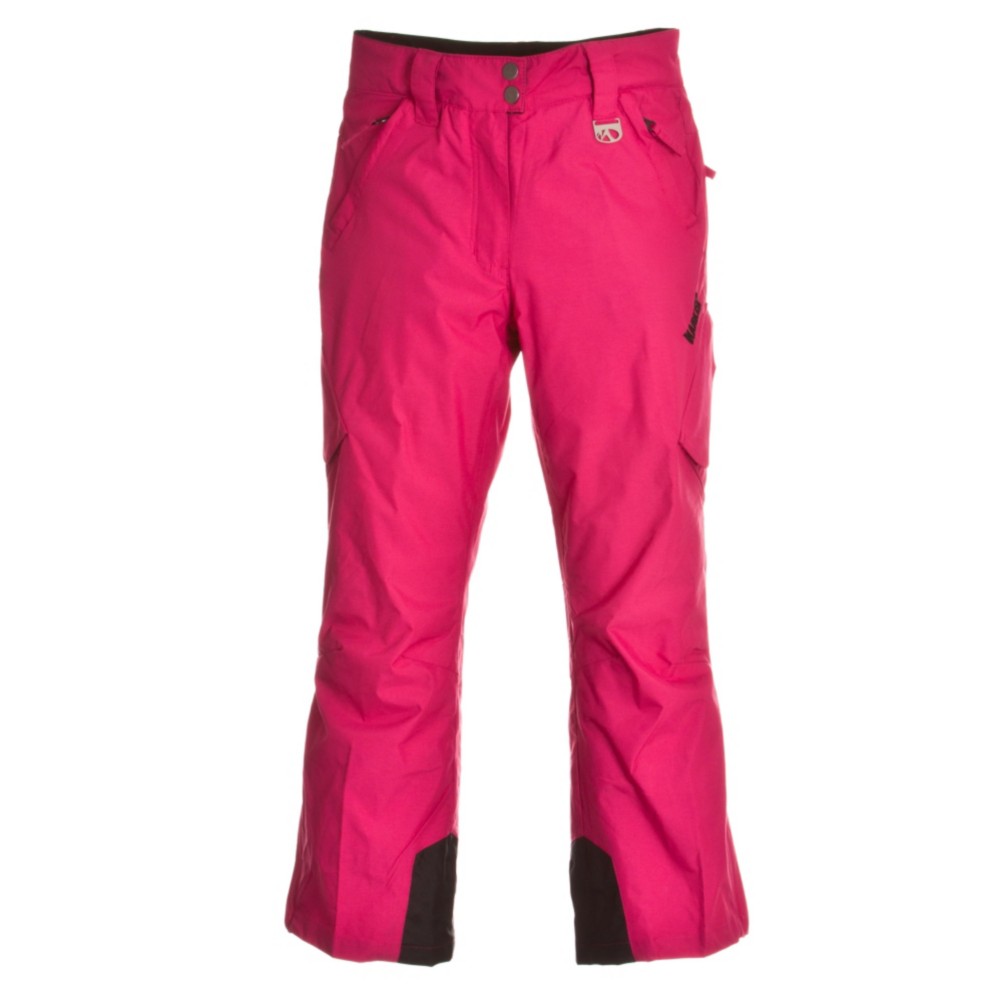 Marker Pop Regular Rise Girls Ski Pants, Cerise, swatch
