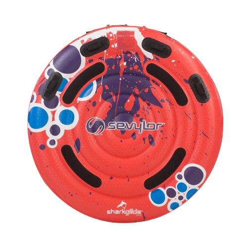 Stearns Double Clutch Sharkglide Towable Tube, Red, medium