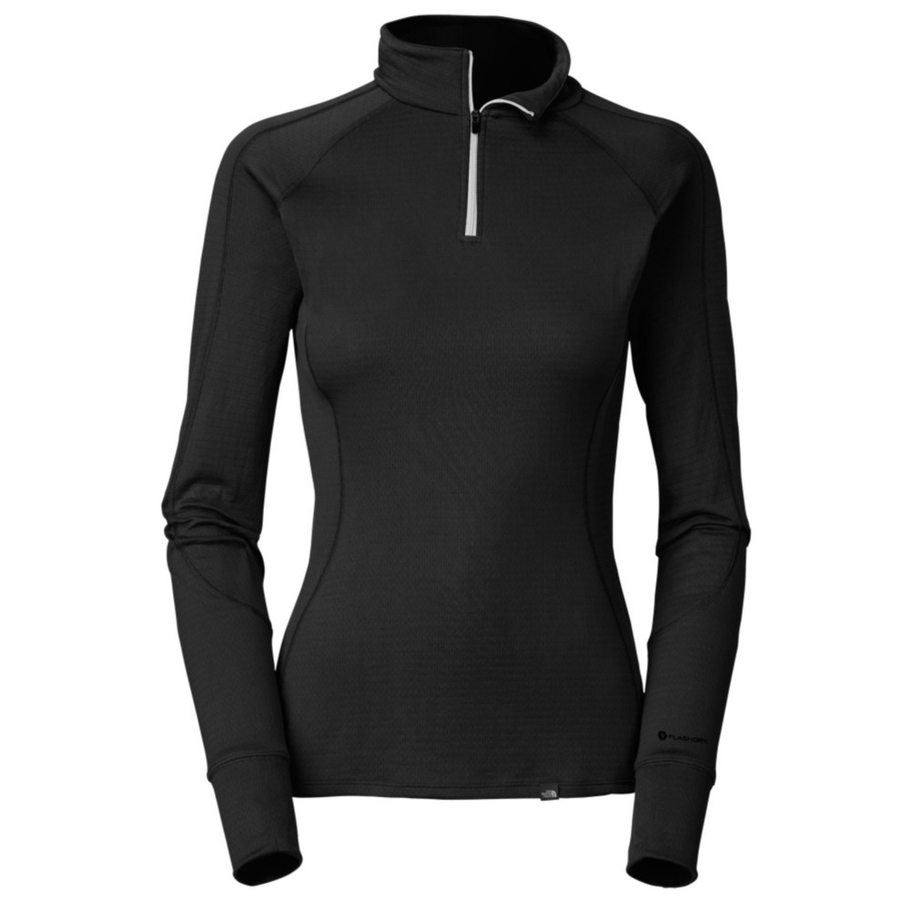 The North Face Warm L/S Zip Neck Womens Long Underwear Top, , medium