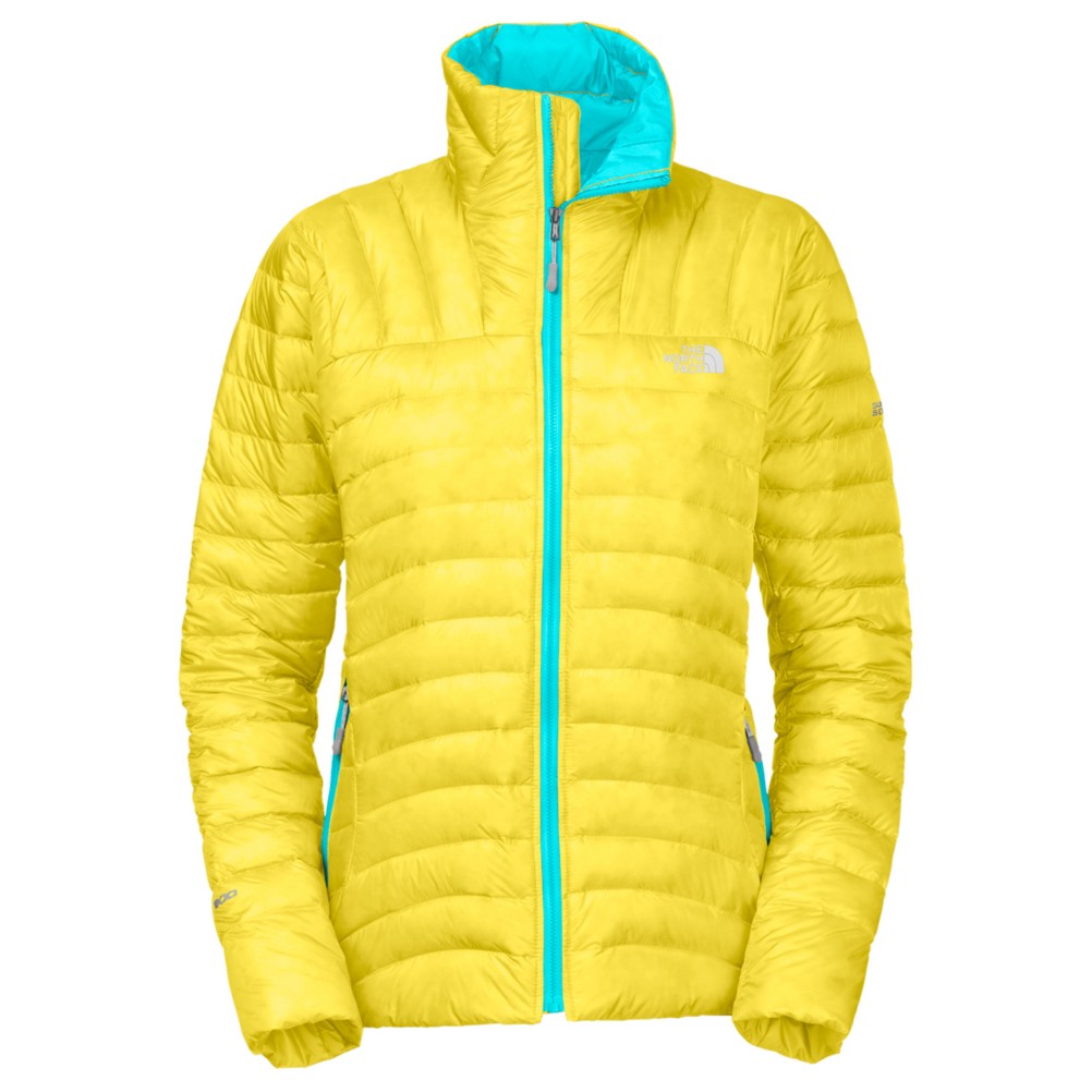 The North Face Thunder Micro Womens Jacket, Energy Yellow, medium