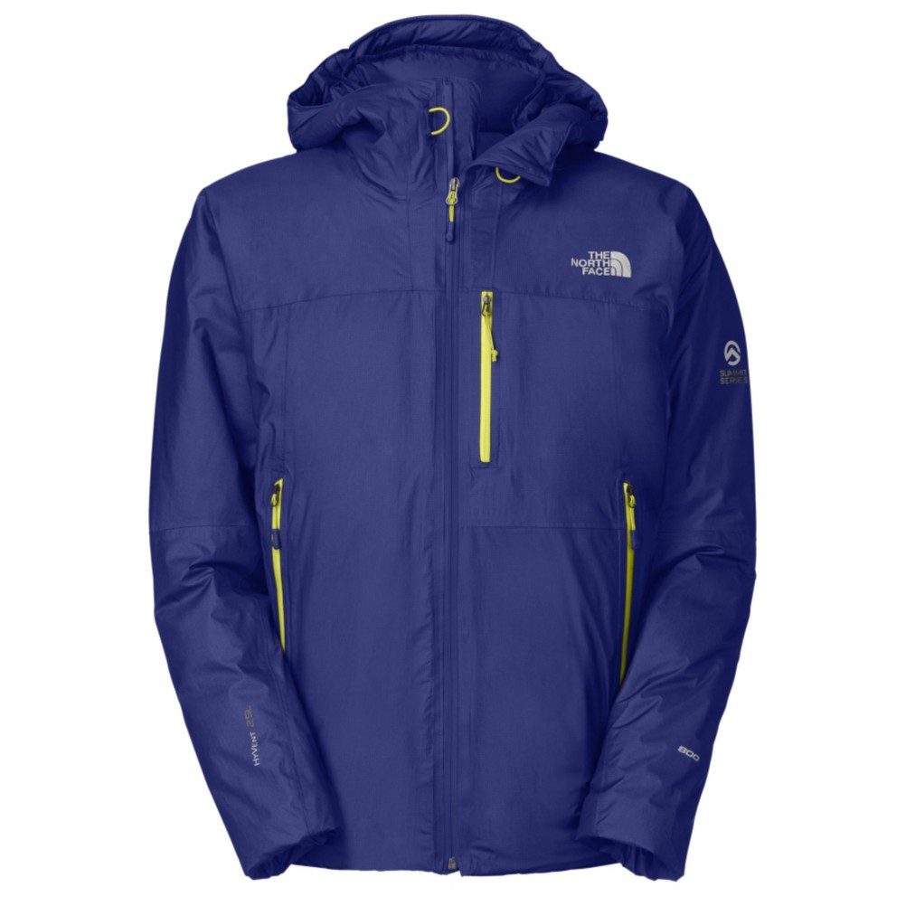 The North Face Glitchin Down Mens Insulated Ski Jacket, Bolt Blue, medium