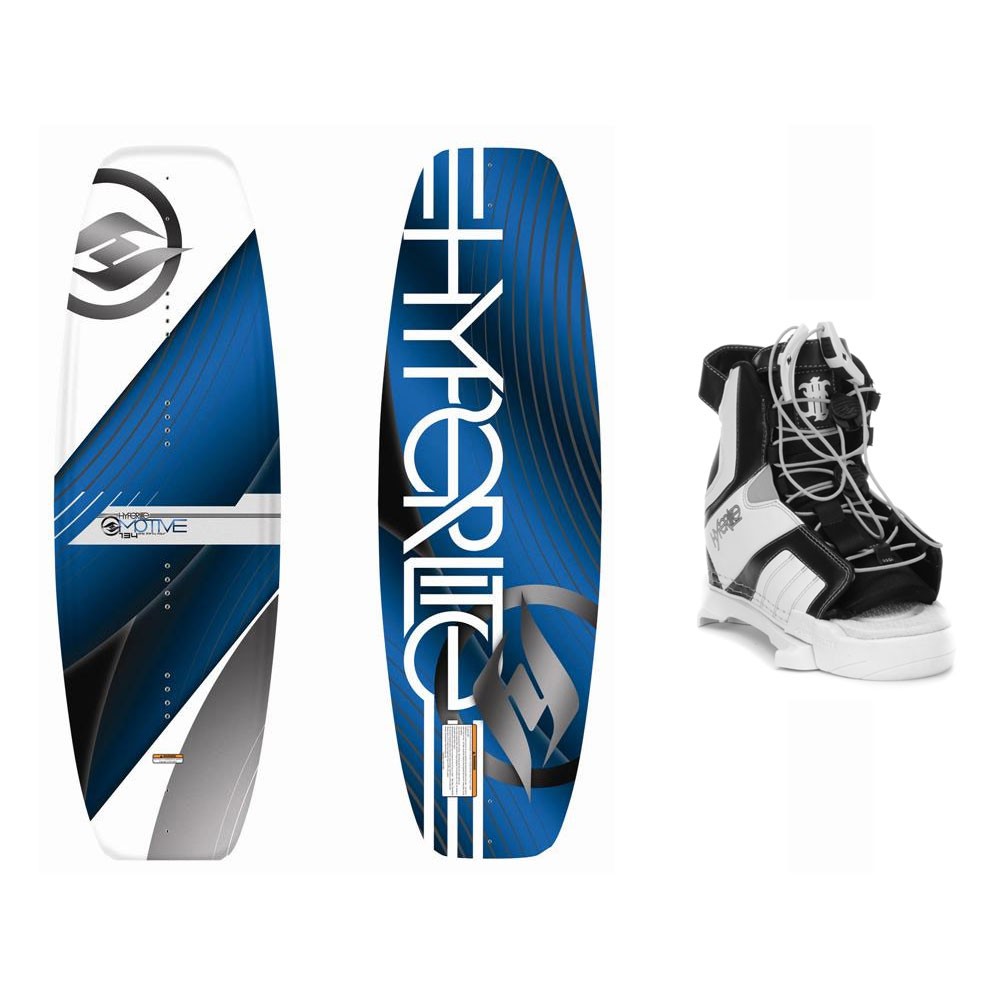 Hyperlite Motive Jr Kids Wakeboard With Bindings