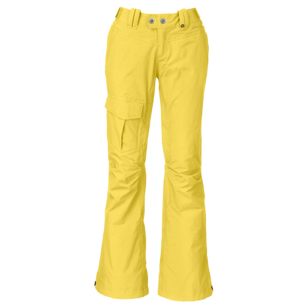 The North Face Shawty Womens Ski Pants, Stinger Yellow, swatch