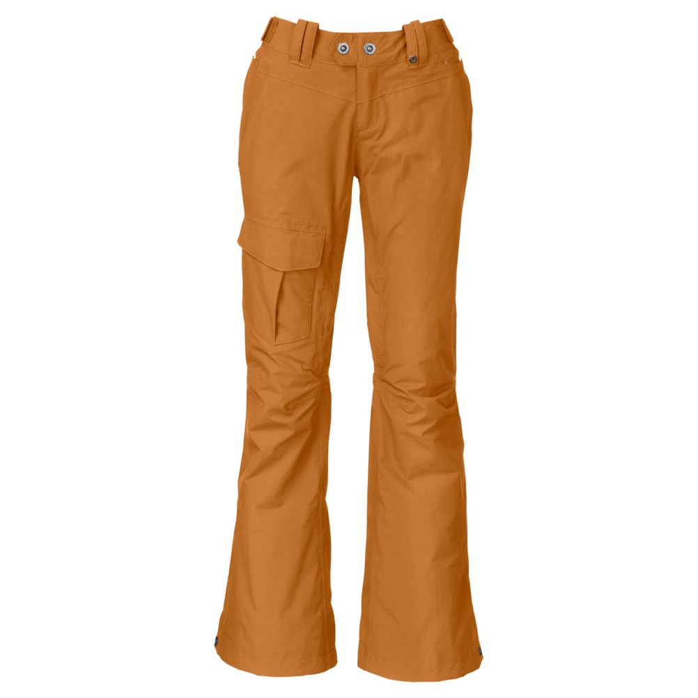 The North Face Shawty Womens Ski Pants, Timber Tan, swatch