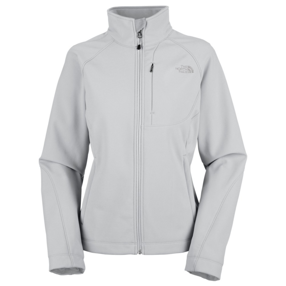 The North Face Apex Bionic Womens Soft Shell Ski Jacket, High Rise Grey, swatch