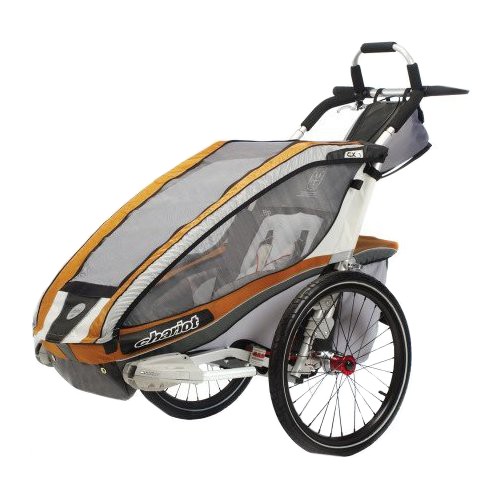 Chariot Carriers CX1 Stroller, Copper-Grey-Silver, medium
