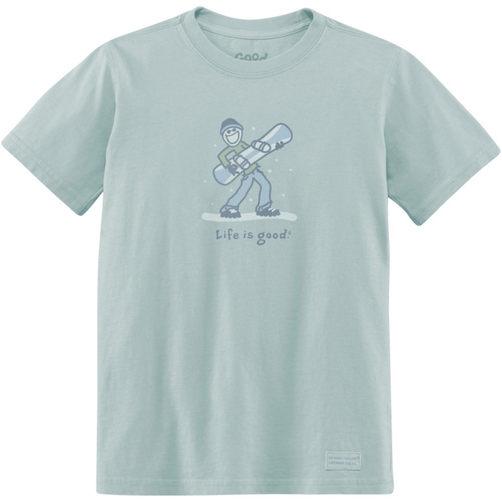 Life Is Good Crusher Air Guitar Kids T-Shirt, , medium