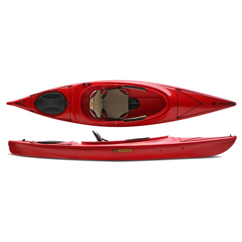 Liquid Logic Marvel 12 Light Touring Kayak Recreational Kayak 2013, Firebrick, medium
