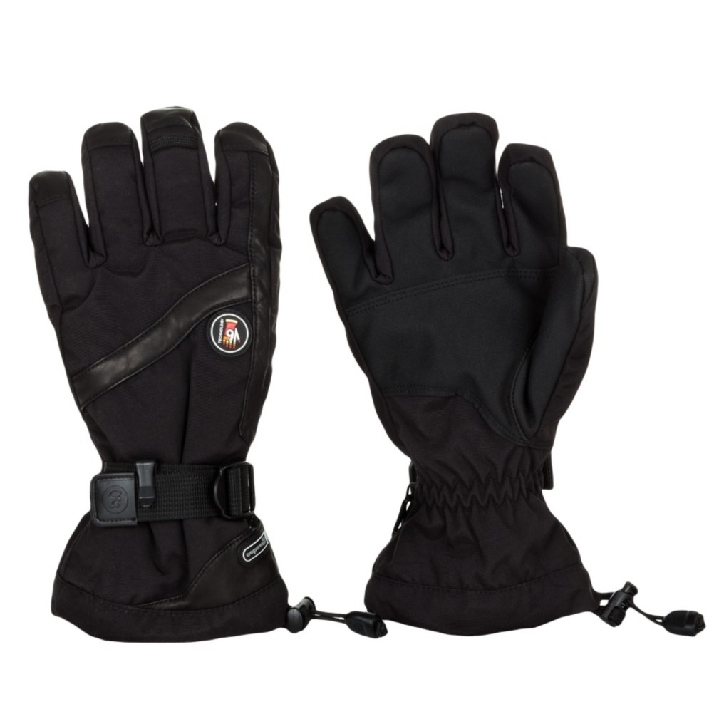 Grandoe Maverick Gloves, Black-Black, medium