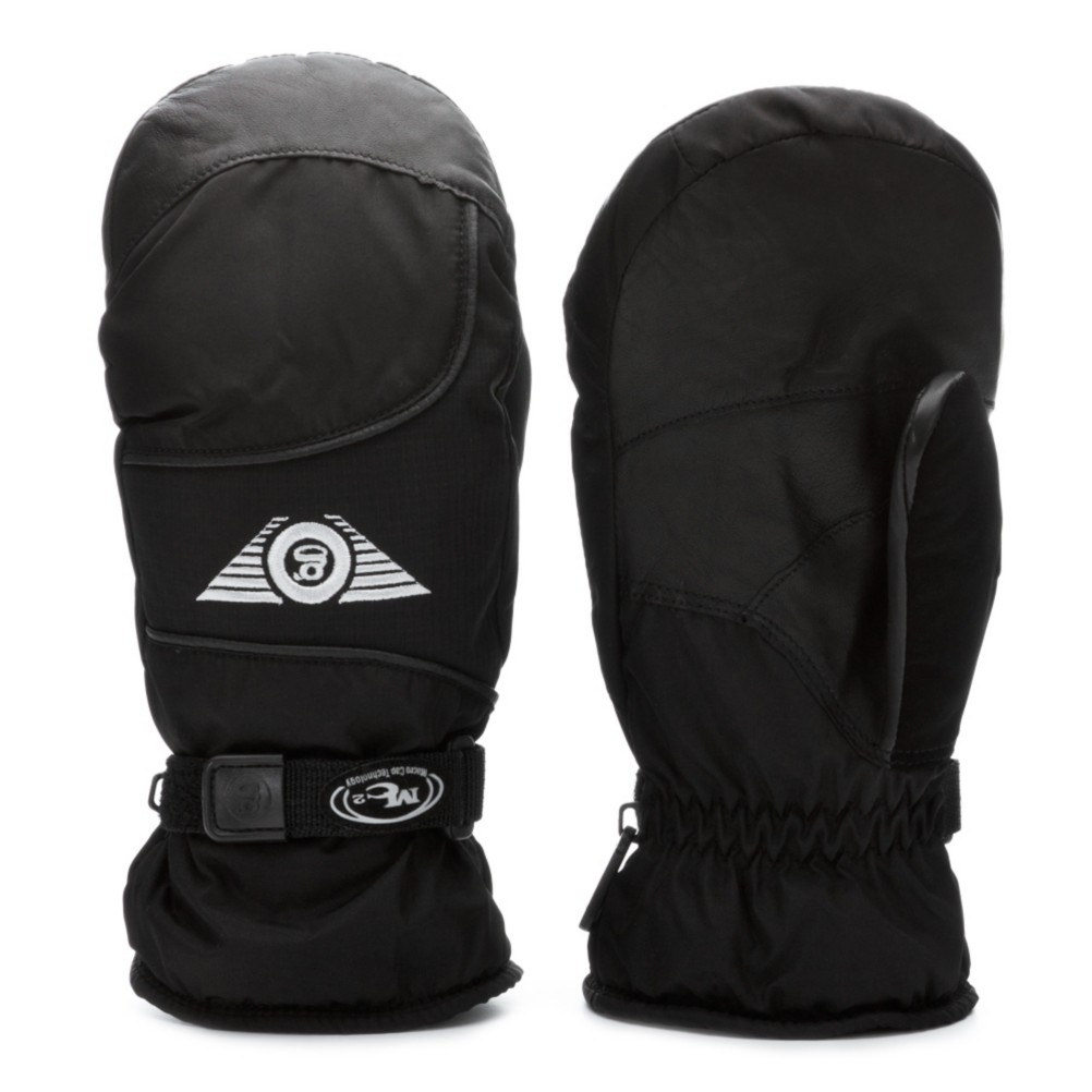 Grandoe Icon Womens Mittens, Black-Black, medium