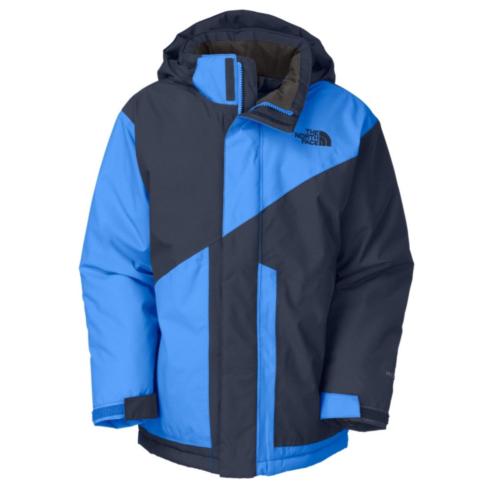 The North Face Brightten Triclimate Boys Ski Jacket, Deep Water Blue-Jake Blue, medium