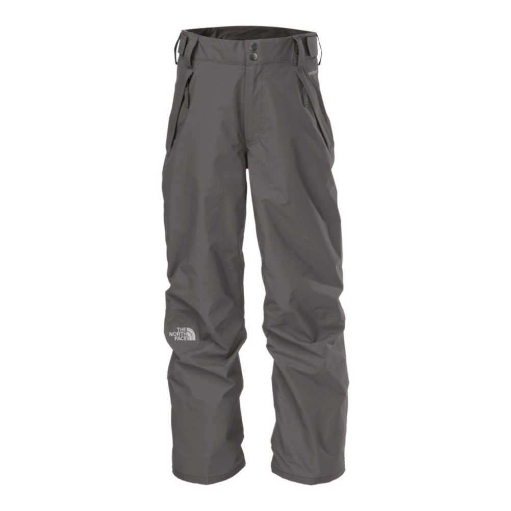 The North Face Freedom Insulated Kids Ski Pants, Graphite Grey, swatch