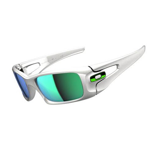 Oakley Crankcase Sunglasses, Polished White, medium