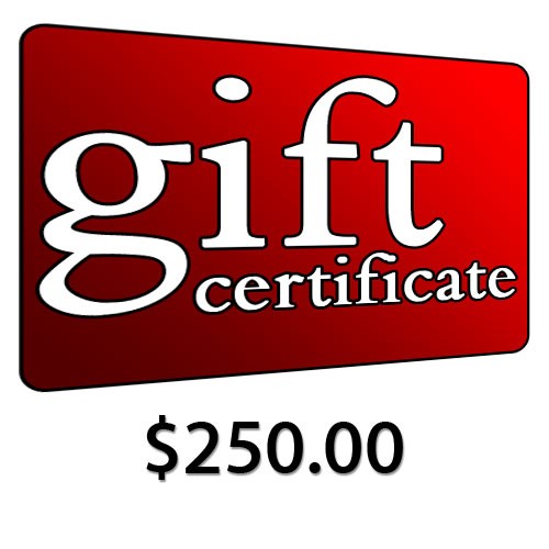 250 Gift Certificate
